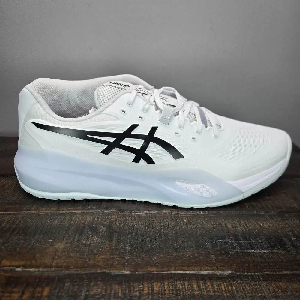 NEW ASICS Gel Resolution X Mens Size 13 Court Shoes White Black 1041A481